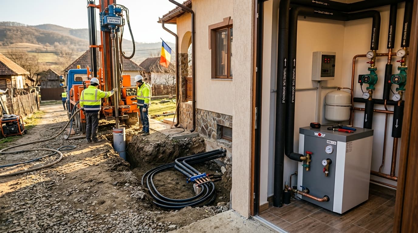 Pompă de căldură Sol-Apă