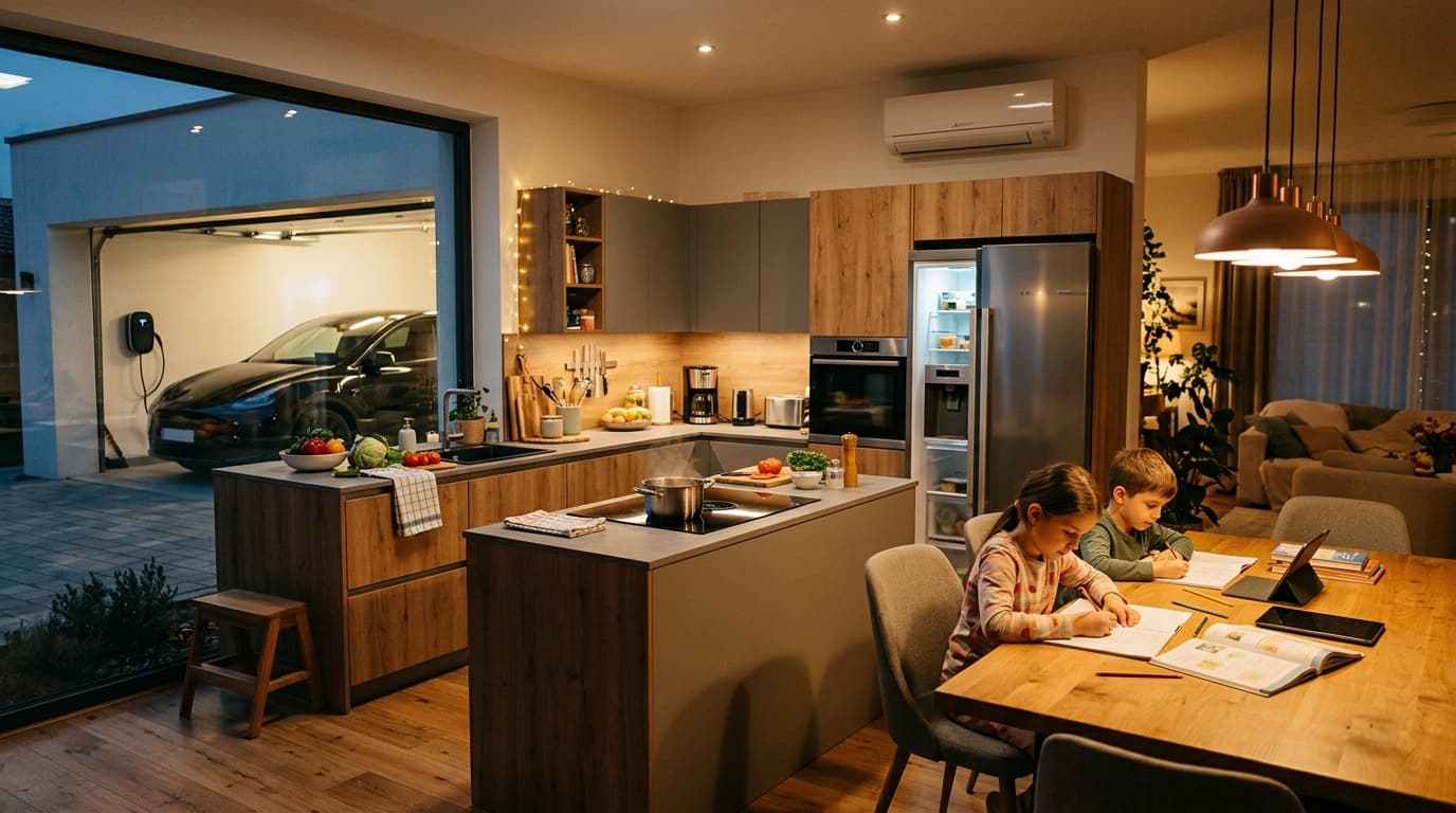 Câtă Baterie de Stocare Pentru Consum de 30 kWh pe Zi? Familii Mari și Case cu Pompă de Căldură