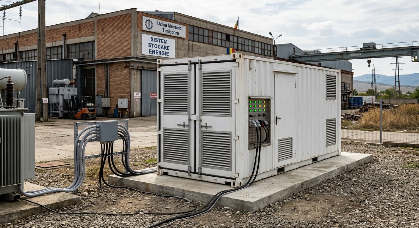 Container BESS România 2026: Preț, Capacitate 500kWh–2MWh și Când Are Sens