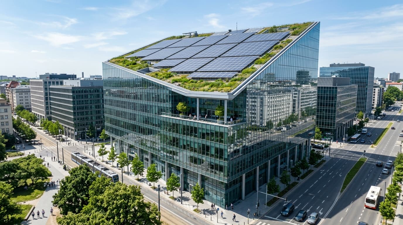 Fotovoltaice pentru Sedii de Birouri: Autoconsum, Costuri Operaționale și ESG (2026)