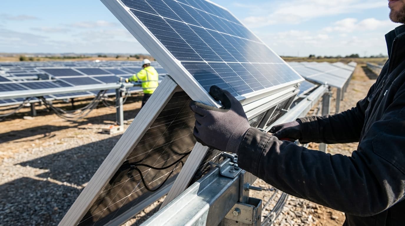 Module Fotovoltaice Comerciale 2026: TOPCon, Bifaciale și Tandem Perovskit — Ce Alegi