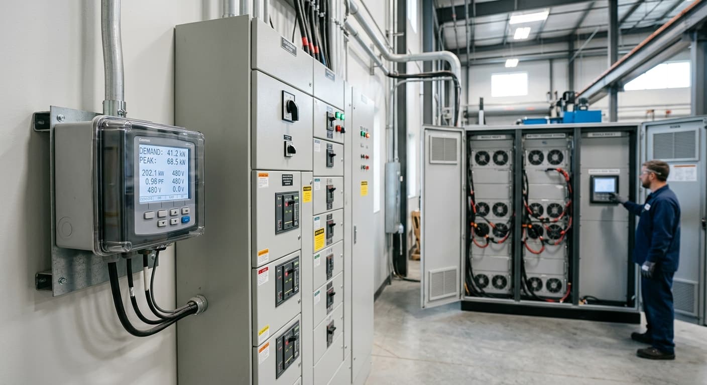 Peak Shaving cu Baterii: Cum Reduci Factura la Curent pentru Firmă în 2026