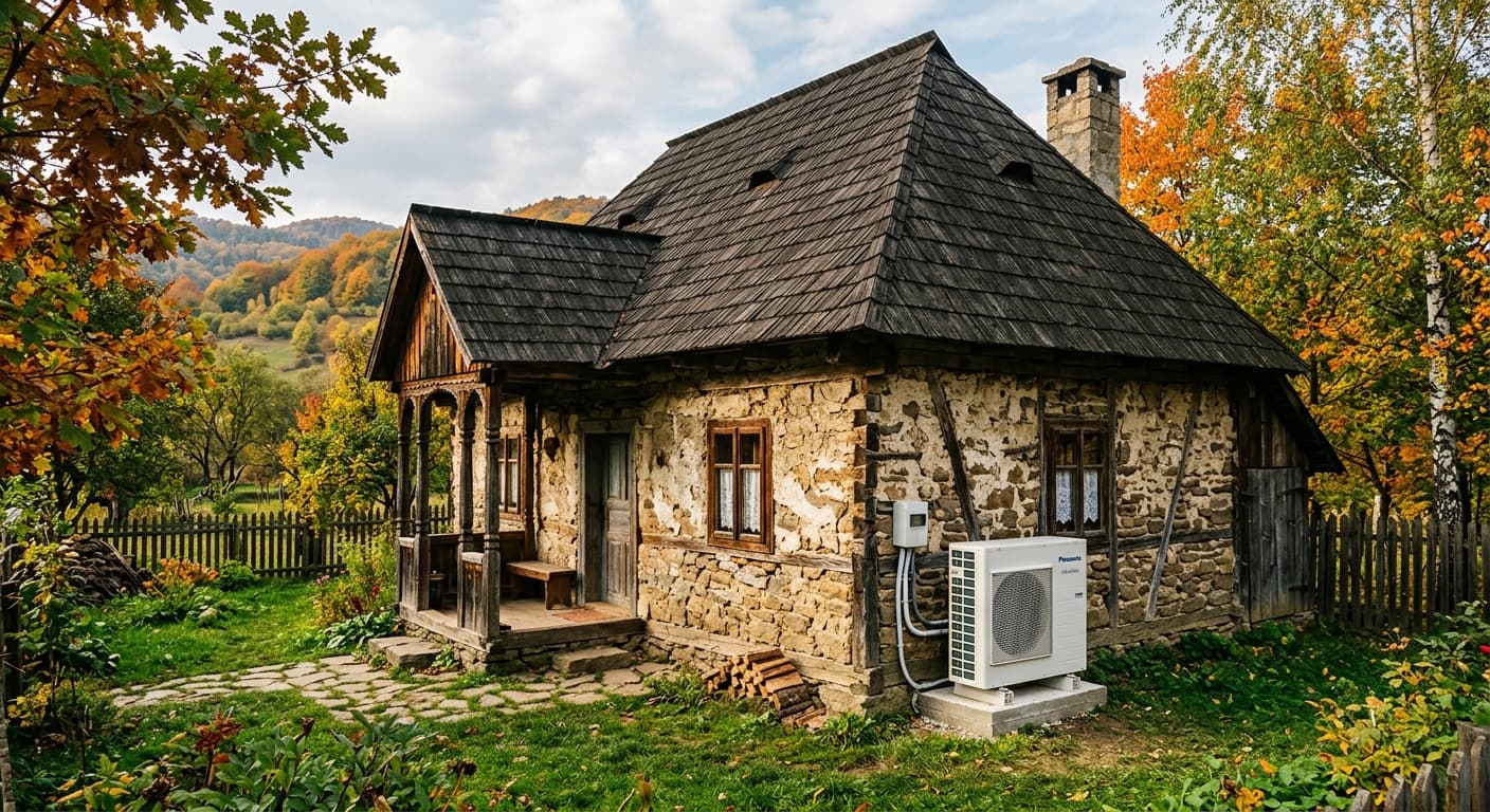 Pompă de Căldură pentru Casă Veche: Ce Model Alegi dacă Nu Ai Izolație Bună în 2026