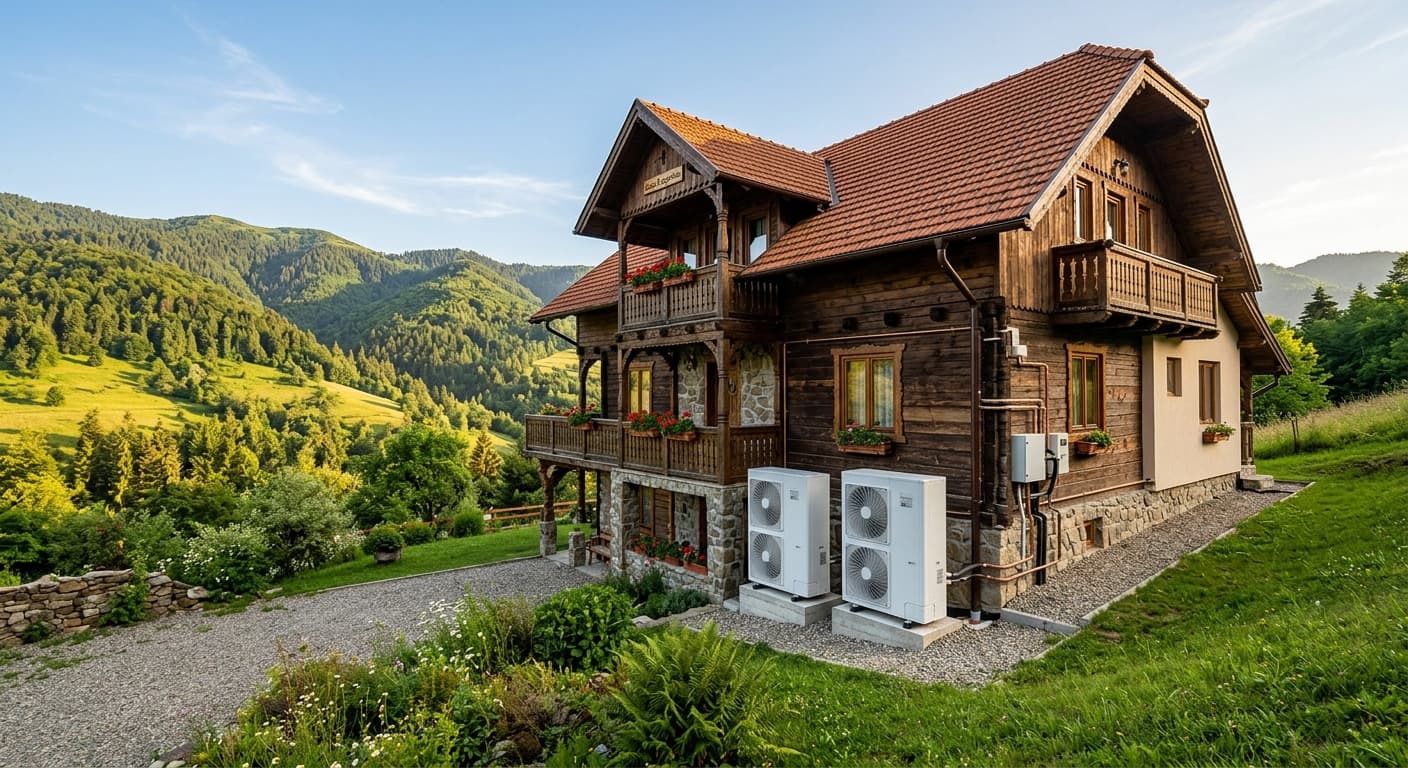 Pompe de Căldură pentru Pensiuni și Hoteluri Mici: Preț și ROI 2026