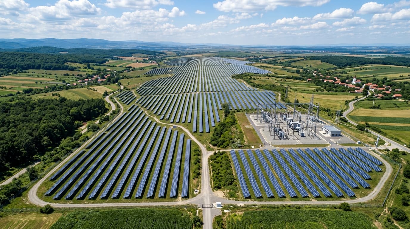 Cum Dezvolți un Parc Fotovoltaic în România în 2026: Ghid Complet (Teren, ATR, Autorizații, Finanțare, ROI)