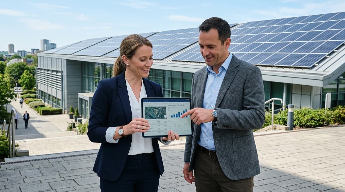 Finanțare Panouri Fotovoltaice pentru Firme 2026: Toate Programele Comparate (Tabel)