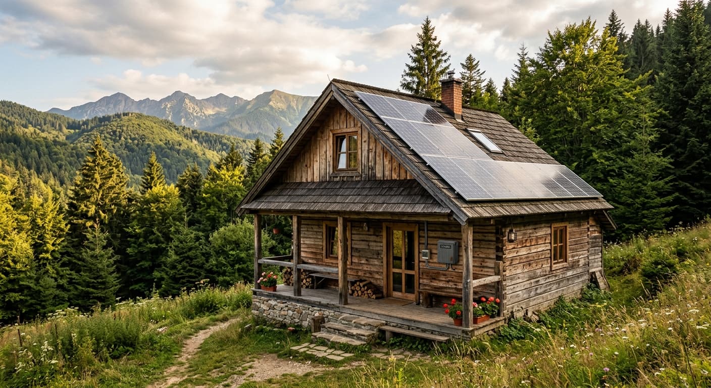 Fotovoltaice pentru Case de Vacanță și Cabane: Ghid Complet 2026
