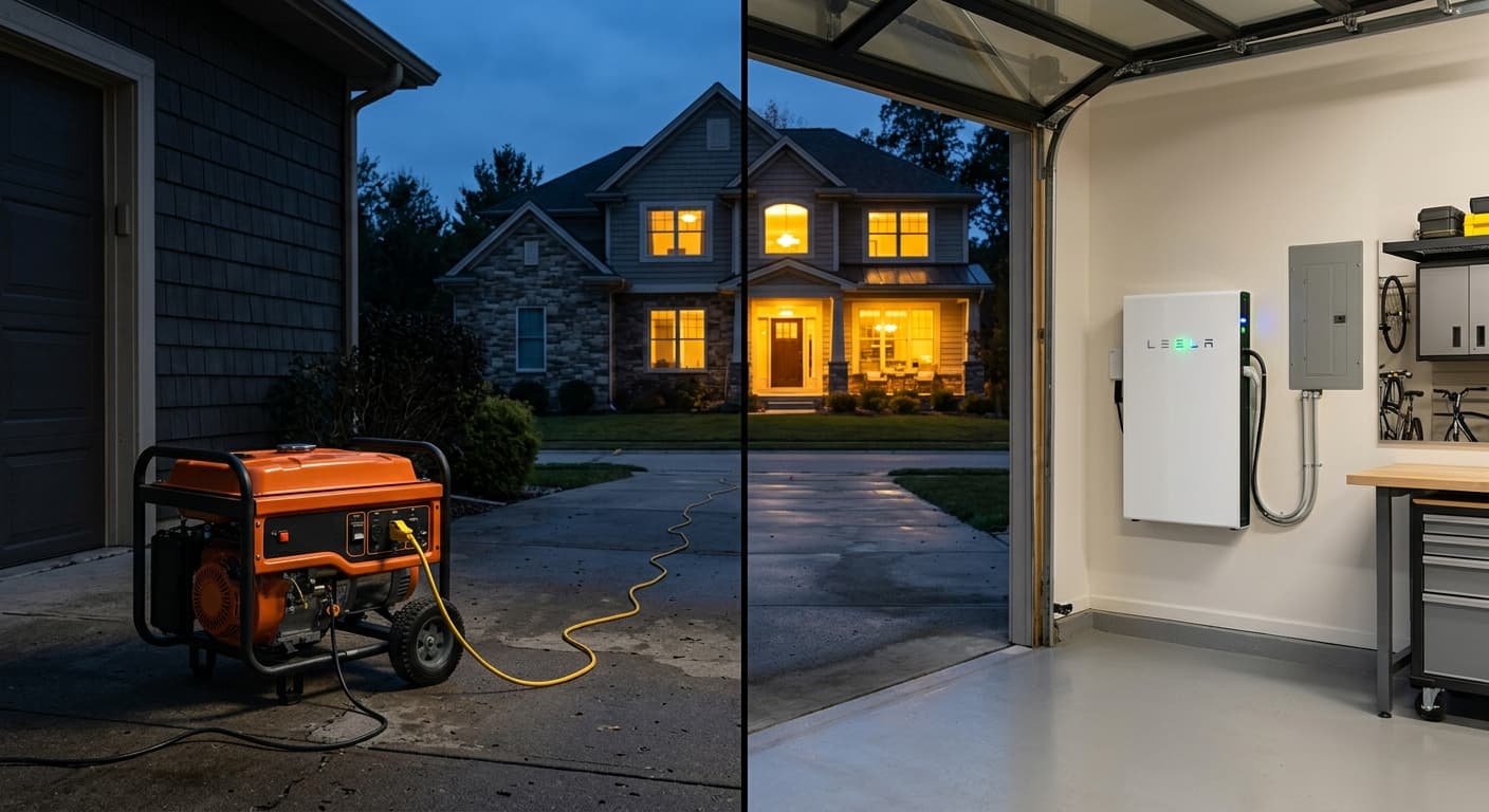 Generator vs Baterie de Stocare la Pană de Curent: Ce Alegi în 2026