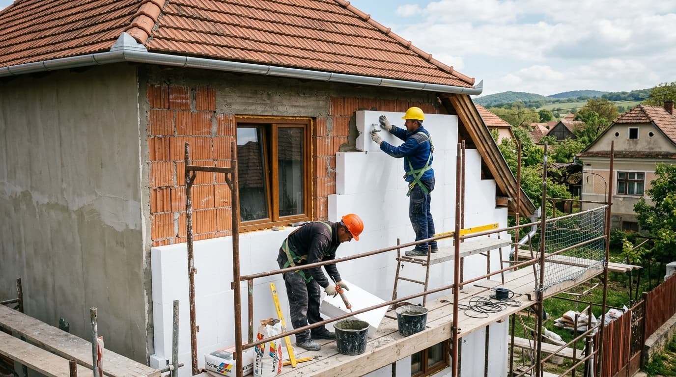 Izolația Termică a Casei: Economisești 20-40% la Încălzire