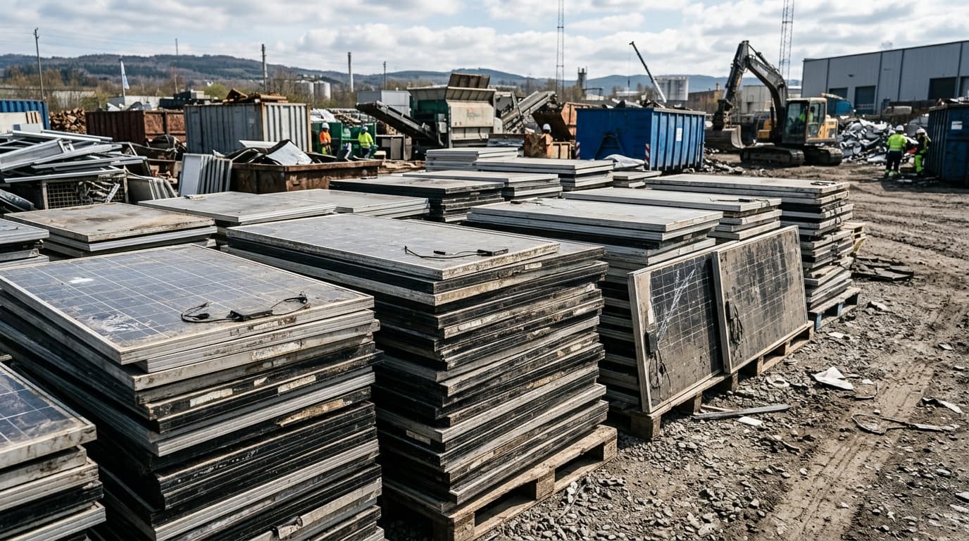Reciclarea Panourilor Fotovoltaice: Ce se Întâmplă cu Ele După 25 de Ani