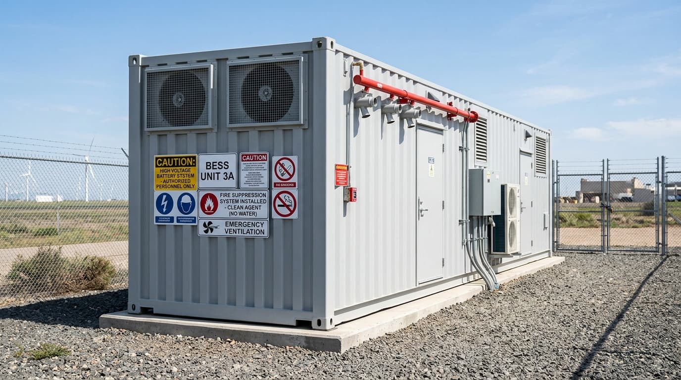 Siguranță la Incendiu pentru Containere BESS: NFPA 855, UL 9540A și Standardele IEC